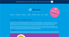 Desktop Screenshot of factum-pr.com