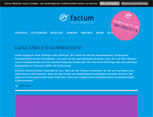 Tablet Screenshot of factum-pr.com